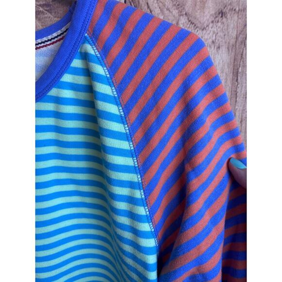 Land's End Striped Pullover Sweatshirt Size Women's L 14-16 - Picture 2 of 5